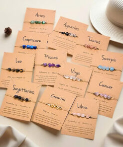 Vòng tay đá 12 cung hoàng đạo Tara, mang lại may mắn