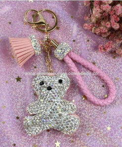 Charm hoa đá thủ công tone pastel ngọt ngào – phụ kiện decor túi & góc học tập, nhẹ nhàng nữ tính