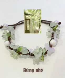Vòng tay đá hoa handmade