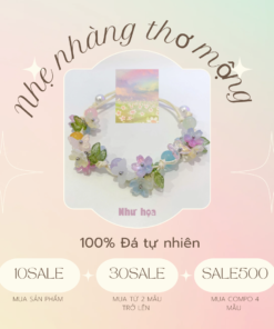 Vòng tay hoa thơ mộng