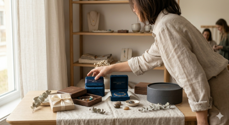 Hộp Quà Đựng Vòng Tay Handmade – Bí Quyết Tạo Ấn Tượng Sang Trọng Ngay Từ Ánh Nhìn Đầu Tiên